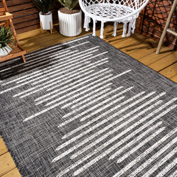 Zolak Berber Stripe Geometric Area Rug